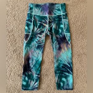 Colosseum Active Allure Capri- Tie Dye, Medium